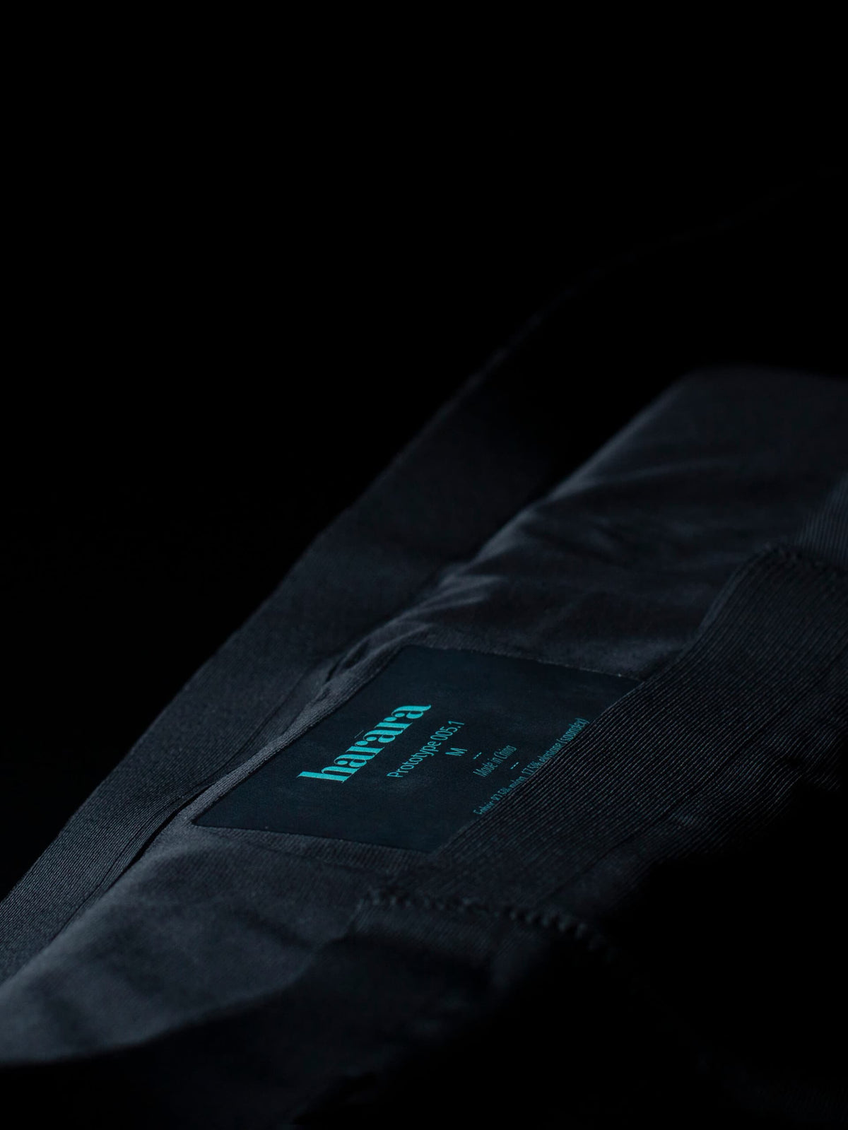 View of the fused label at the rear.