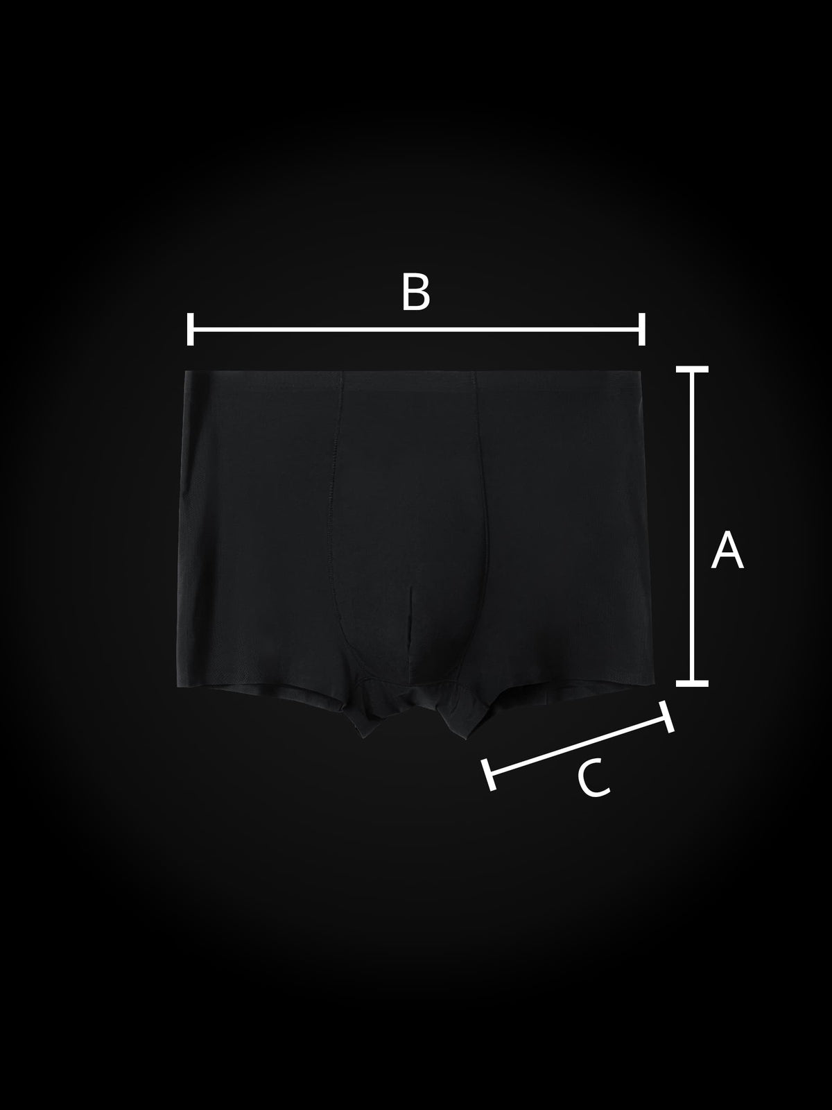 Harāra Running Undies Prototype 005.1 size guide.